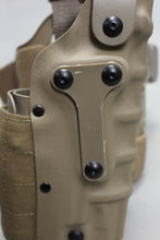 Load image into Gallery viewer, Safariland 3085-73 Tactical Drop Leg Holster w/ Quick Attachment - Coyote - Used