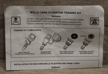 Load image into Gallery viewer, Multi-Purpose Personal CBRN Hydration Training Kit - 8465-01-643-6221 - New