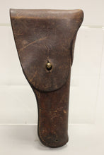 Load image into Gallery viewer, WWII 1944 Walsh 44 US Colt M1911 Leather Brown Holster - Used