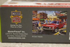 Master Pieces Wheels "Dave's Diner" 750 Piece Puzzle - 24" x 18" - New
