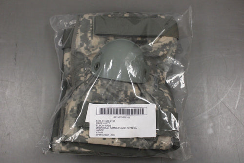 US Army Military ACU Elbow Pads - Large - 415-01-530-2161 - New!!
