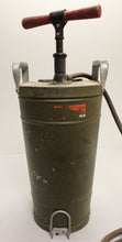 Load image into Gallery viewer, Vintage Air Raid Hand Pump Water Fire Extinguisher - Used