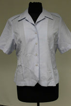 Load image into Gallery viewer, US Air Force Califashions Womens Dress Blue Non-Tuck In Short Sleeve Shirt -10MS
