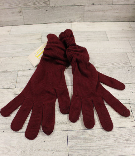 A New Day Women's Gloves - Burgandy - New