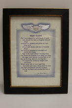 Load image into Gallery viewer, John Gillespie Magee, Jr High Flight Framed Print - Used