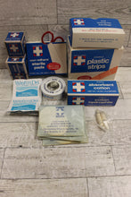 Load image into Gallery viewer, Industrial Metal First Aid Kit Box with Supplies - #K25 - Used