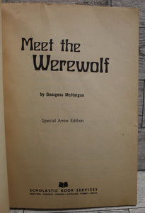 Meet the Werewolf by Georgess McHargue - Paperback