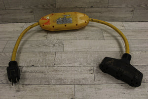 Defiant 2' Inline GFCI Indoor Outdoor Cord -15 Amp 125 Volt 1875 Watt - Used
