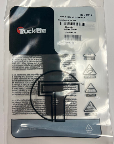 Truck-Lite Black Advanced LED Lighting Foam Gasket for 35 Series - PN 97038 -New