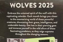 Load image into Gallery viewer, 2025 Wolves Calendar - 9" x 12" - New