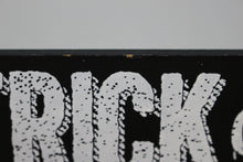 Load image into Gallery viewer, Halloween Trick Or Treat Table Top Sign - Used