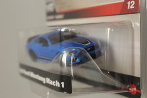 Hot Wheels 1:43 2021 Ford Mustange Mach 1 - Blue - New