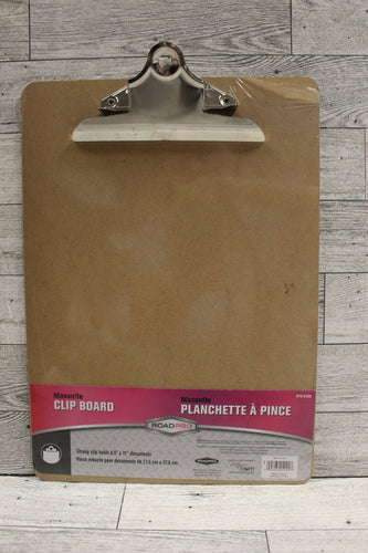 Roadpro Masonite Clip Board - For 11