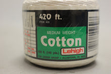 Load image into Gallery viewer, Lehigh Medium Weight 420 ft. 100% Cotton Twine - New