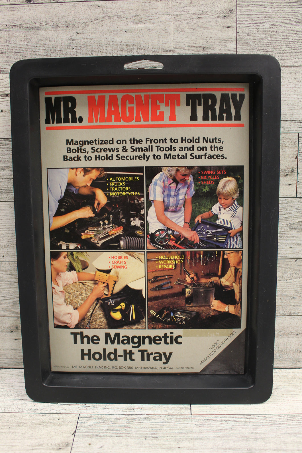 Mr. Magnet Tray - The Magnetic Hold-It Tray - New