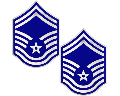 USAF Air Force Senior Master Sergeant Rank Pins - E-8 - 8455-01-384-9488 - New