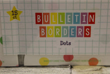 Load image into Gallery viewer, Bulletin Board Borders - Dots - New
