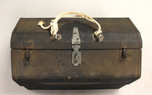 Load image into Gallery viewer, Vintage Military Aircraft Metal Mechanics Toolbox - 17" x 12" x 10" - Used