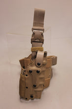 Load image into Gallery viewer, Safariland 3085-73 Tactical Drop Leg Holster w/ Quick Attachment - Coyote - Used