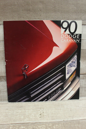 Vintage 1990 Dodge Caravan Brochure Catalog -Used