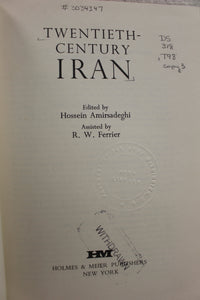 Twentieth-Century Iran - Hossein Amirsadeghi