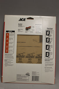 ACE Bare Wood Sandpaper - 60 Course Grit - 9" x 11" - NEW