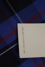 Load image into Gallery viewer, Public School New York Plaid Vest - Blue - Size: 8 - New