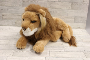 Fiesta Wild Lion Stuffed Animal - 14" Long - Used