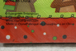 Cypress Home "Can you deer me now?" Christmas Napkins - 40 Count - 3-Ply - New