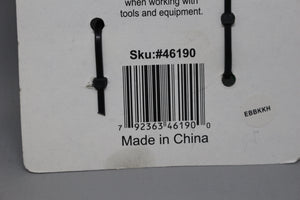 Harbor Freight 6 Piece Mini Micro Clamp Set - 46190 - New