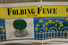 Load image into Gallery viewer, White Round Folding Garden Fence - 9 in x 10 ft - New