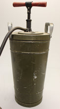 Load image into Gallery viewer, Vintage Air Raid Hand Pump Water Fire Extinguisher - Used