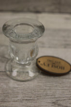 Load image into Gallery viewer, Hosley Set of 12 Glass Taper Candle Holders - New