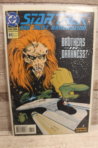 DC Comics Star Trek The Next Generation Comic Book #61 -Used