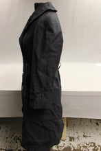 Load image into Gallery viewer, Vintage Military Women&#39;s Trenchcoat/Rain Jacket - 8R - Black - Used