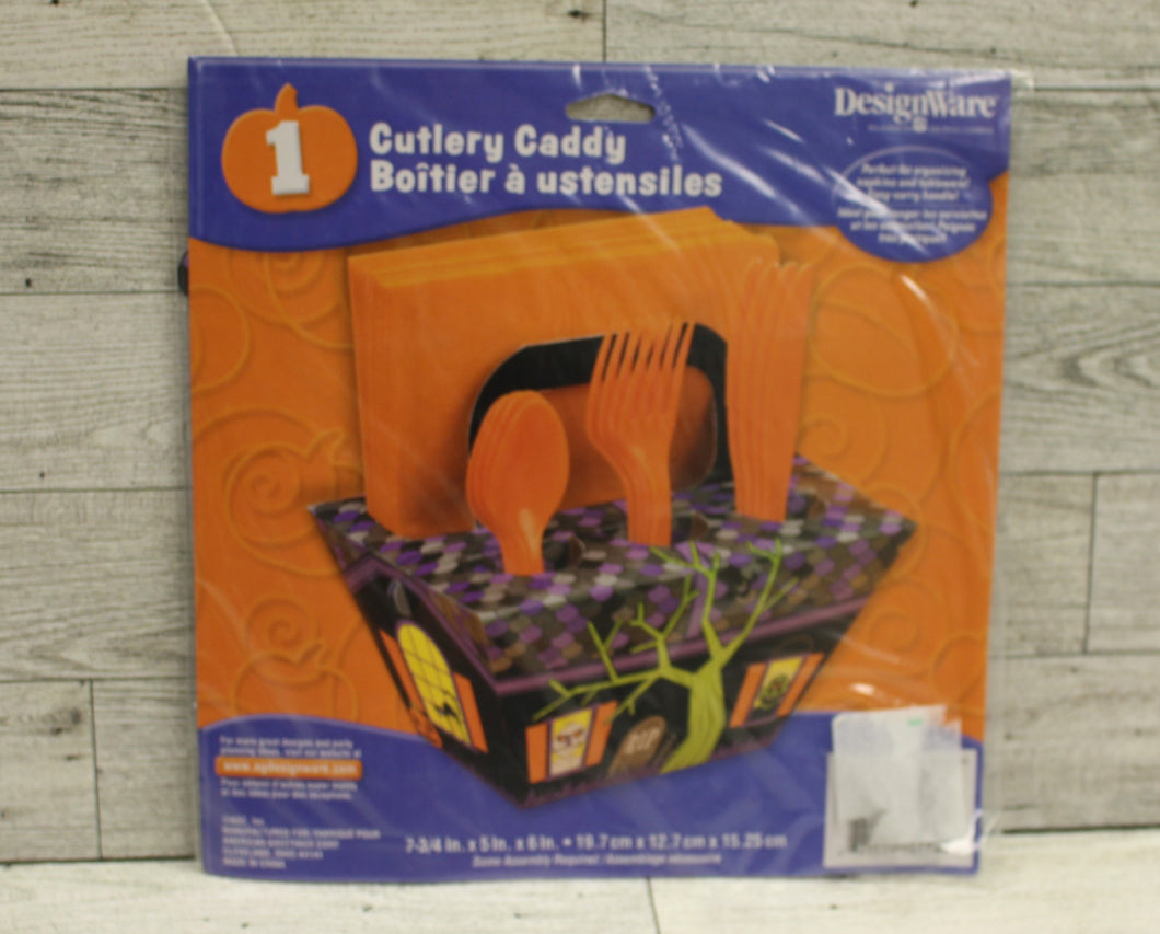 DesignWare Halloween Cutlery Caddy - New
