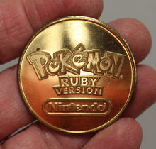 Load image into Gallery viewer, 2003 Pokémon Ruby Groudon Limited Edition Collector's Coin