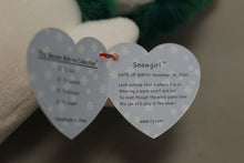 Load image into Gallery viewer, TY Beanie Baby Snowgirl - 8" - New