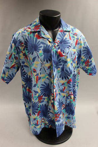 Haband Of Patterson Men's Floral Dress Shirt Size Large -Used