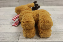 Load image into Gallery viewer, The Manhattan Toy Company 9&quot; Plush Reindeer with Scarf - Used