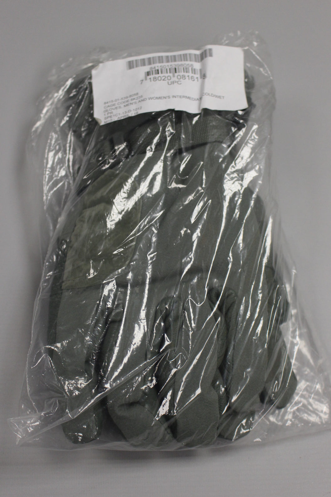 Men's & Women's Intermediate Cold/Wet Weather Gloves - Medium - New