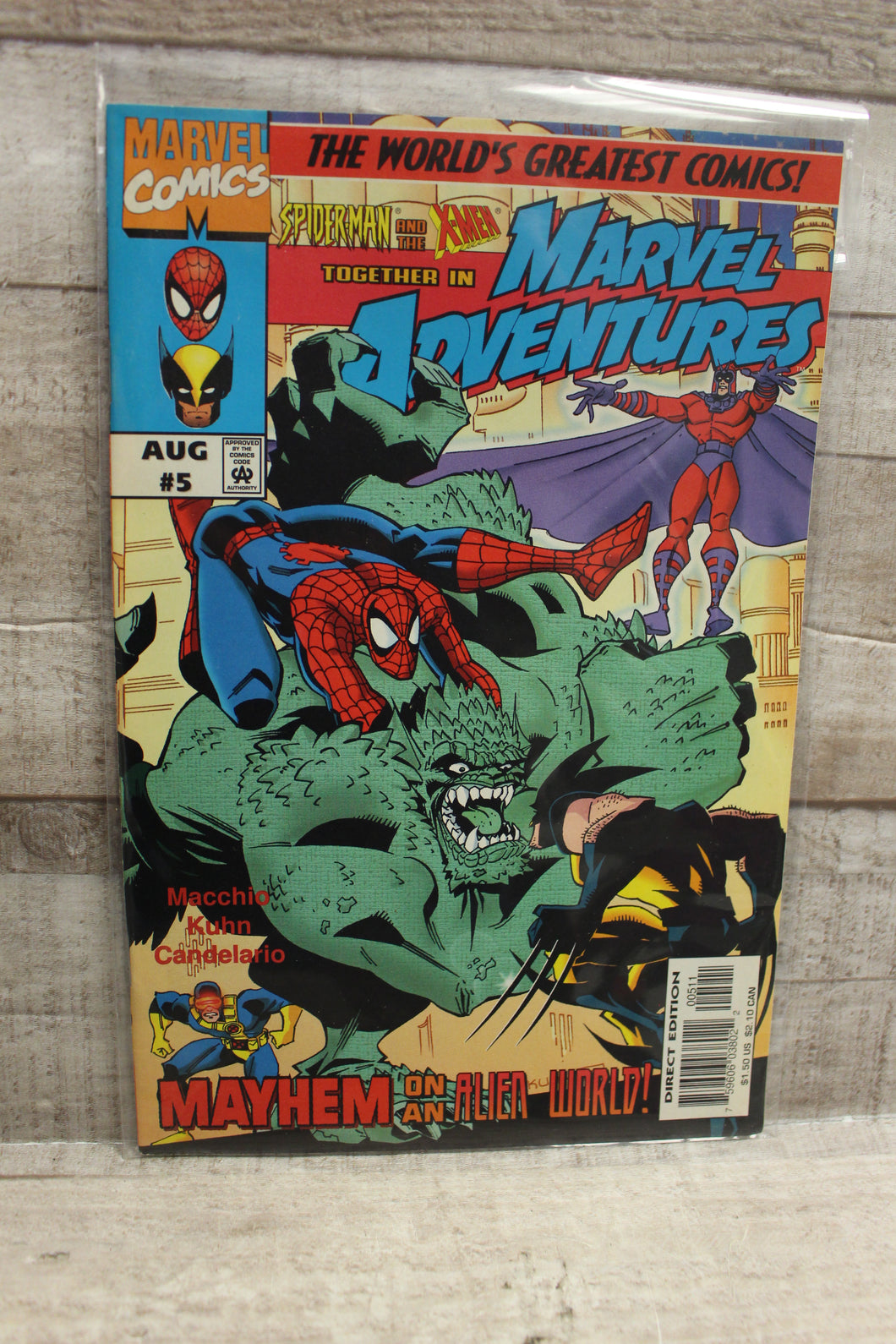 Marvel Comics Marvel Adventures #5 1997 Series Comic Book -Used