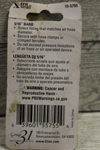 Load image into Gallery viewer, 5/16" Brass Barb Hose Splicer Mender - Straight Fitting - New