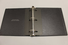Load image into Gallery viewer, New York Loose Leaf Corp 3 Ring Binder - US Government - Black - Width: 2.5&quot;