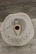 Load image into Gallery viewer, Vanmuss Straw Cowboy Hat with Teal Beads - New