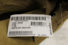 Load image into Gallery viewer, US Army Hot Weather Combat Boots - Steel Toe - 8.5W - Tan - New