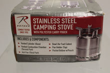 Load image into Gallery viewer, Rothco Stainless Steel Camping Stove - New