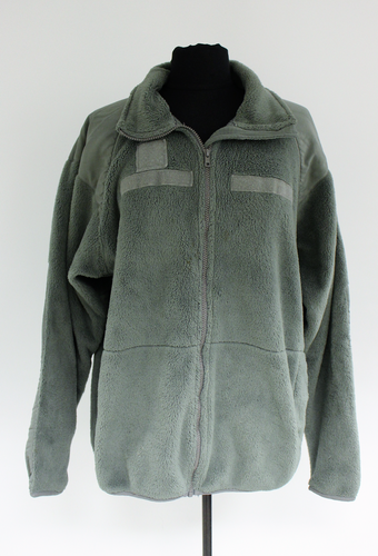 US Military Cold Weather Gen III Fleece Jacket - Sage Green - Small Short - Used