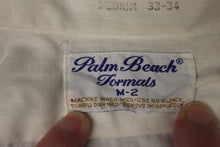 Load image into Gallery viewer, Men&#39;s Palm Beach Formals M-2 Dress Shirt - Medium/33-34 - White - Used