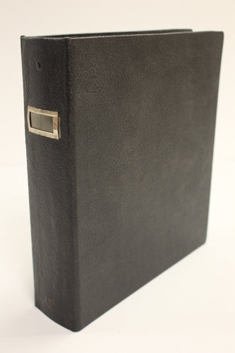 New York Loose Leaf Corp 3 Ring Binder - US Government - Black - Width: 2.5